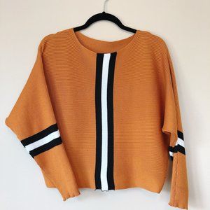 ASOS Orange Stripe Sweater